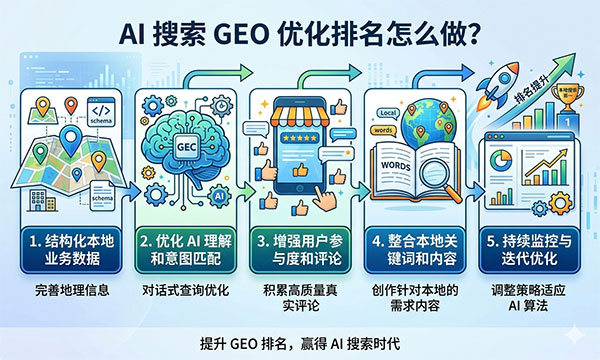 AI搜索GEO优化排名怎么做