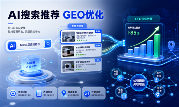 AI搜索推荐GEO优化怎么做