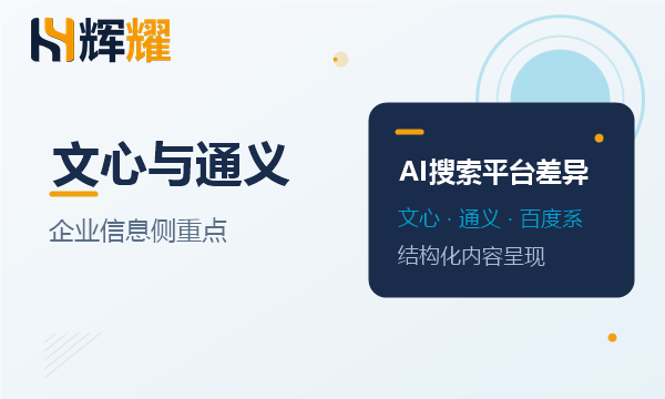 文心与通义推荐企业信息的侧重点
