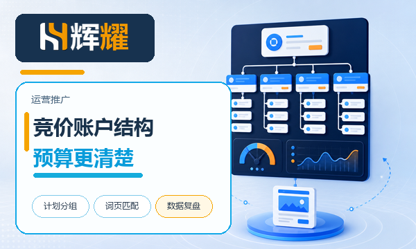 百度竞价推广账户结构规划要点