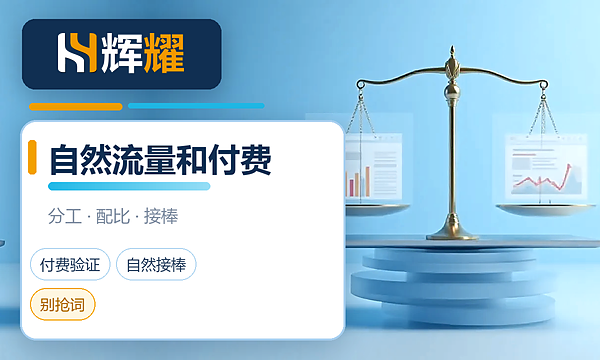 自然流量和付费流量怎么配合