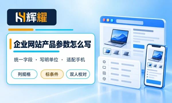 企业网站产品参数怎么写