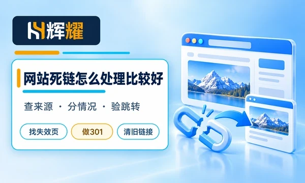 网站死链怎么处理比较好