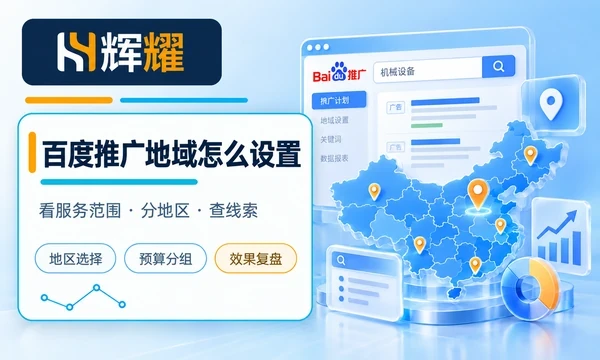 百度推广地域怎么设置