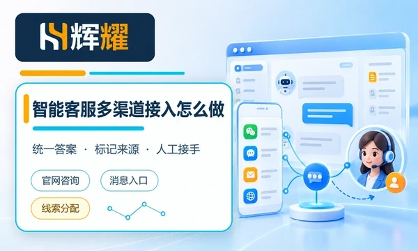 智能客服多渠道接入怎么做