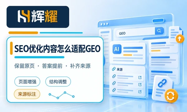 SEO优化内容怎么适配GEO