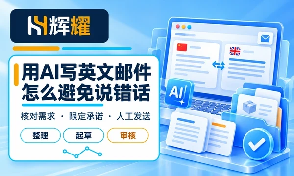 用AI写英文邮件怎么避免说错话